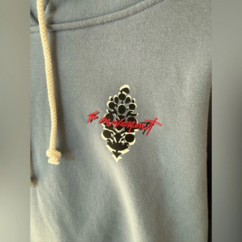 NWT-Free People Movement-Final Call Logo Hoodie-Sz XL - Picture 7 of 12